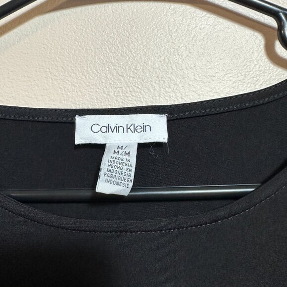 Clavin Klein Blouse with Gold Buttons Size M - Picture 2 of 4